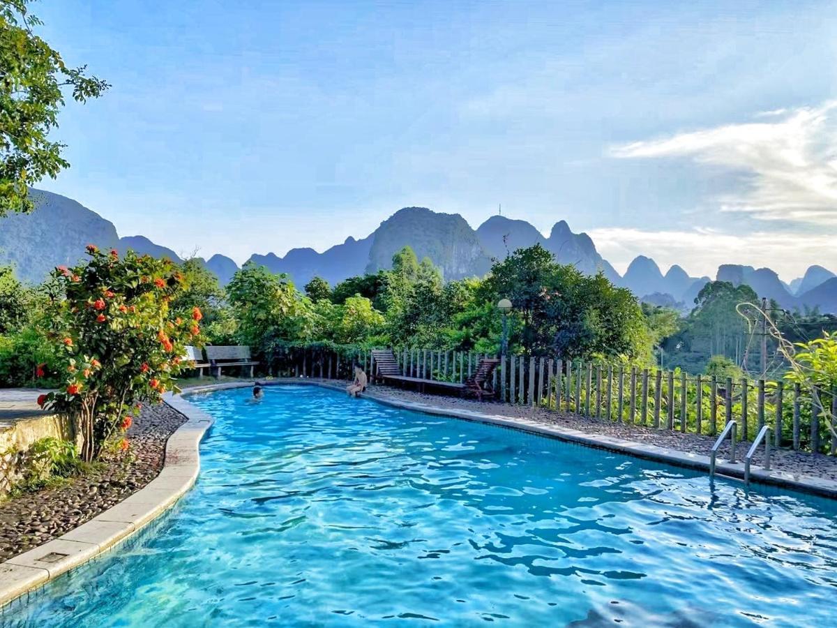 Riverside Retreat Hotel Yangshuo Exterior foto